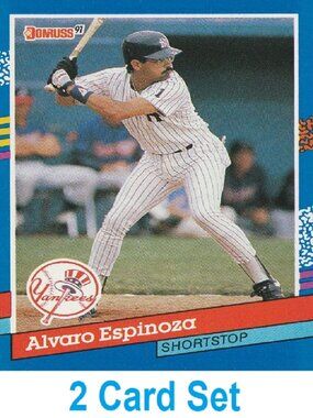 Alvaro Espinoza Baseball Card Collection